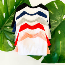 Load image into Gallery viewer, Baseball Jersey Tee - Coral