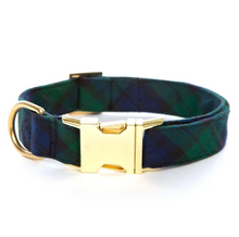 Load image into Gallery viewer, Blackwatch Plaid Dog Collar